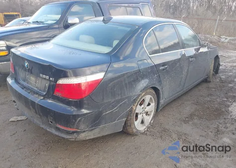 2008 BMW 528Xi z USA, uszkodzony, nr VIN WBANV13538C150051